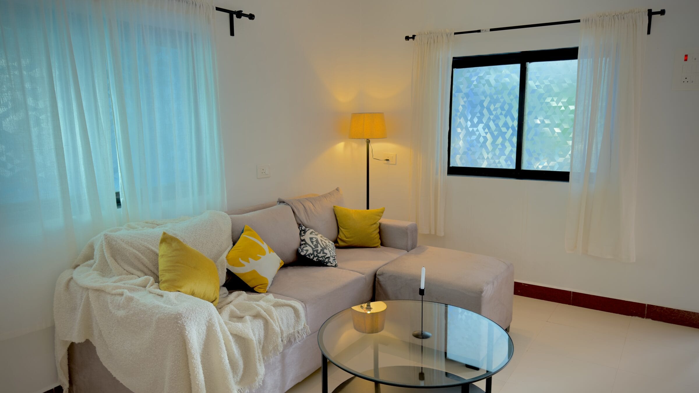 Living Room at Miraki Casa